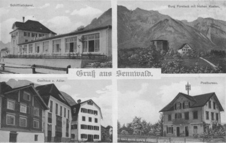 Postkarte Sennwald Postkarte Sennwald