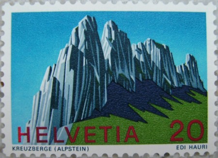 Briefmarke 1969 von Edi Hauri