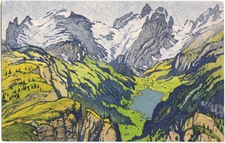 Altmann und Sämtisersee um 1910