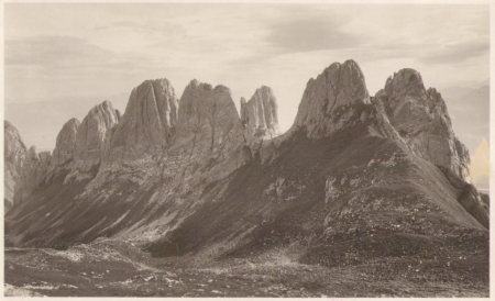 Die acht Kreuzberge um das Jahr 1920. Fotograf: Jean Gaberell (1887-1949), Nr. 1890