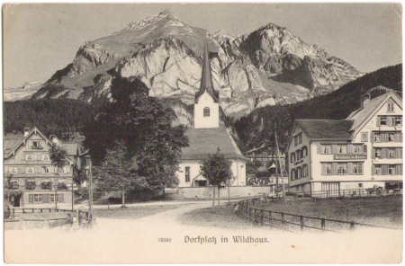 Ungelaufene Postkarte, Aufnahme und Verlag der Gebrüder Wehrli, Kilchberg-Zürich, Nr. 12552, um das Jahr 1900 entstanden.