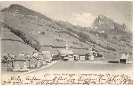 Poststempel vom 23. Juli 1906, Aufnahme und Verlag der Gebrüder Wehrli, Kilchberg-Zürich, Nr. 12544, um das Jahr 1900 entstanden