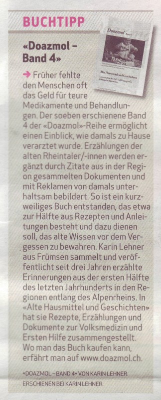 Doazmol in der Liewo am 15.12.2013