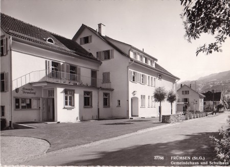 Frümsen Foto Gross, St. Gallen, 27766, 1954 _RU