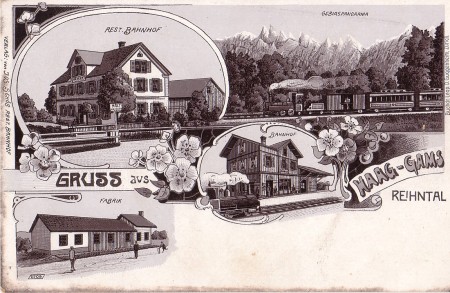 Haag Verlag Jos. Schöb, Rest. Bahnhof, 6709, Buchdr. Leop. D. Guggenheim, Zürich _RU