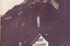 Frümsen Postkarte abgeschickt 1925