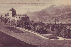 Vaduz-Schloss-neue-Strasse-um-1915